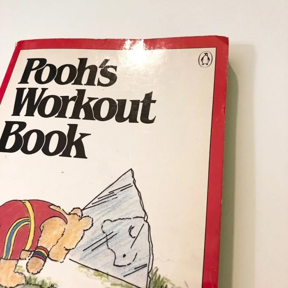 Vtg 1985 Poohs Workout Book Ethan Mordden Softcover Penguin  Books - Picture 6 of 16